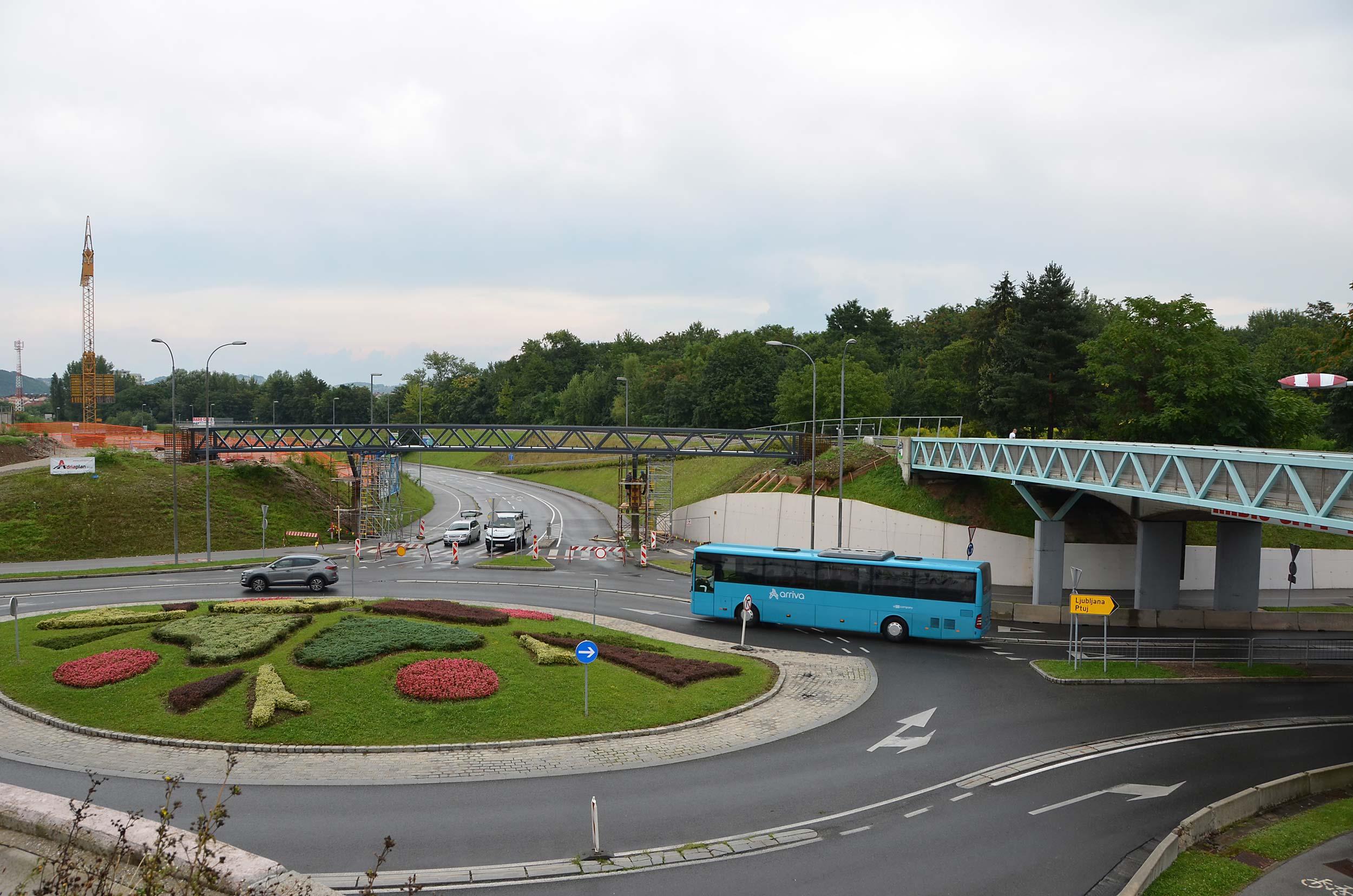 Construction works on overpass Titova - East in full swing