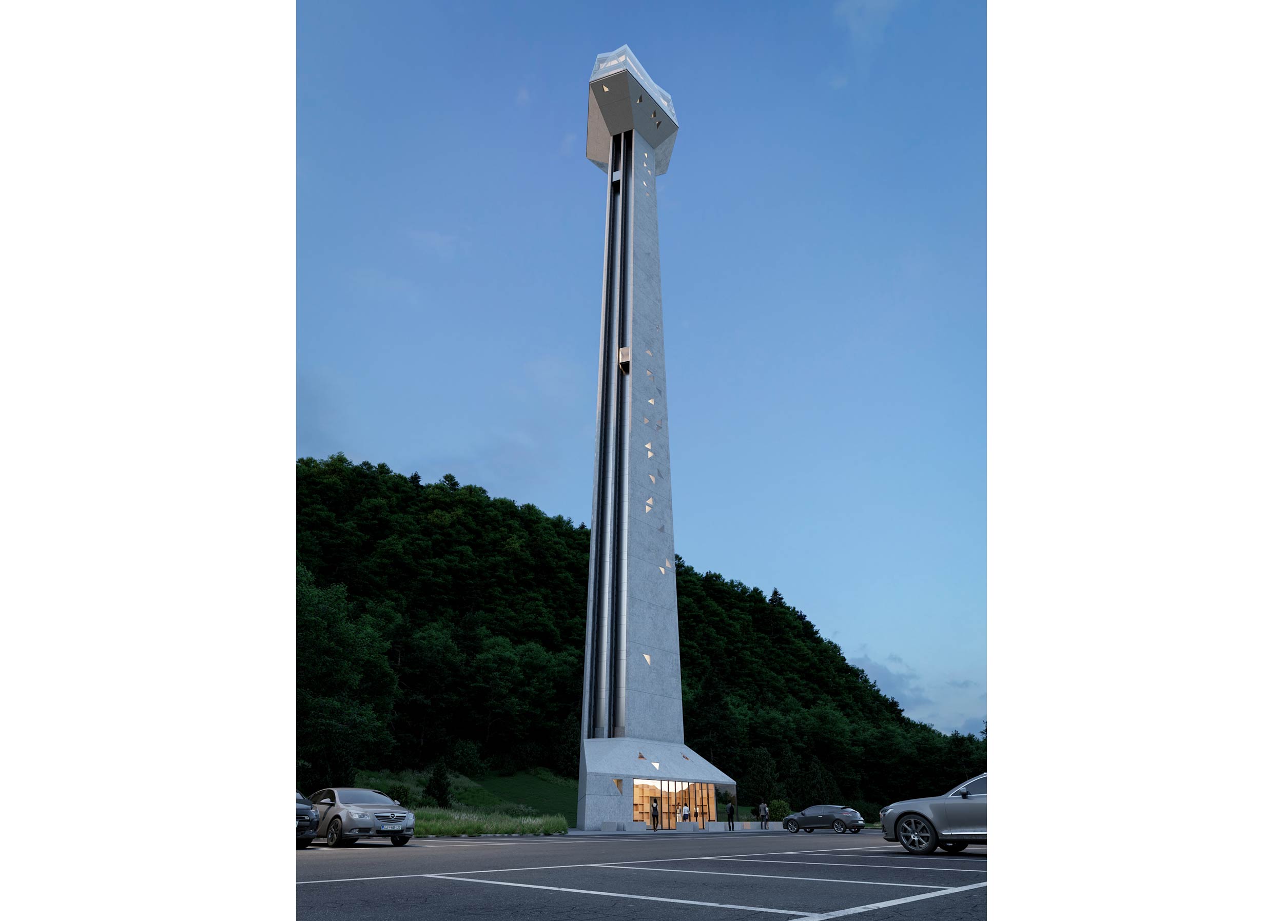 Contract signed with the client of the Kristal observation tower