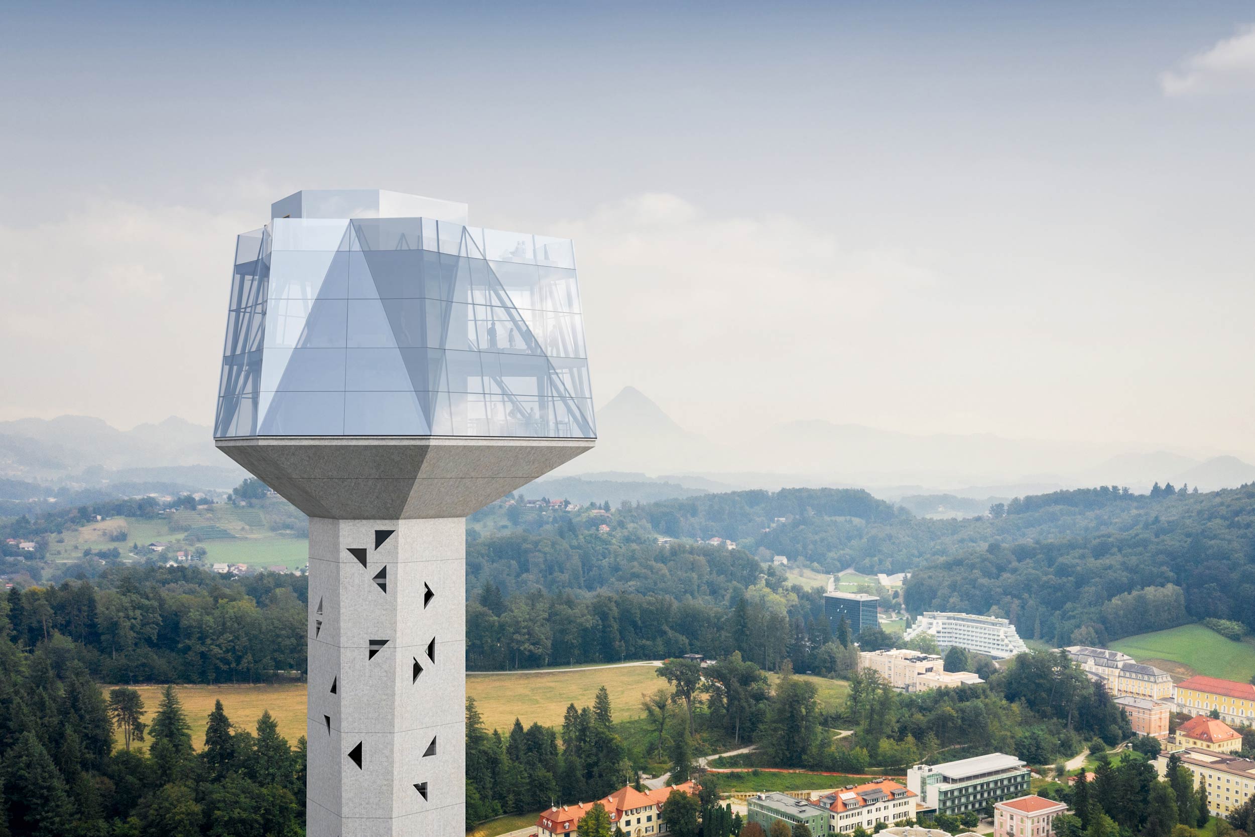 Contract signed with the client of the Kristal observation tower