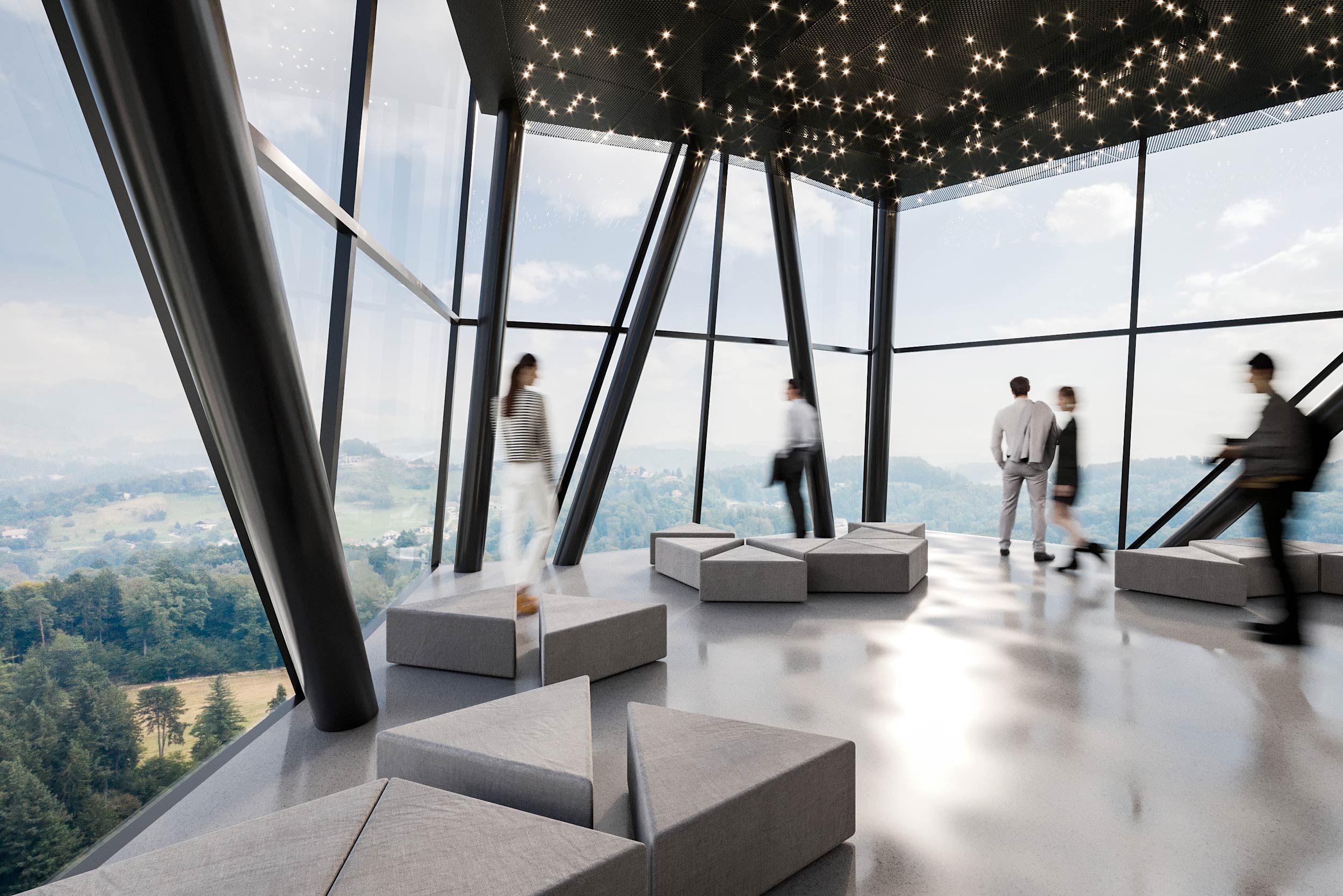Contract signed with the client of the Kristal observation tower