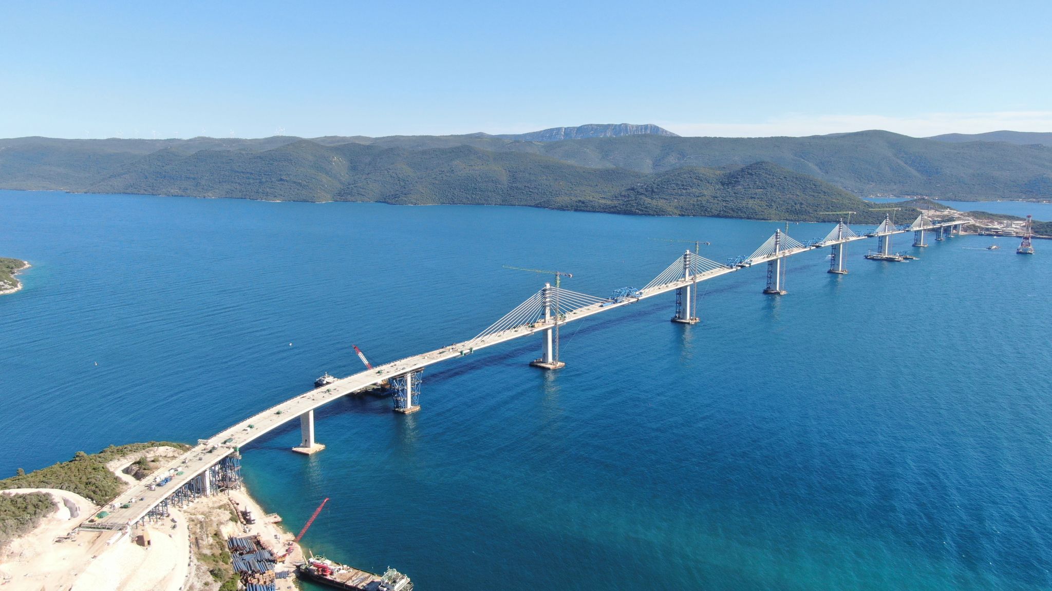 Completion of Pelješac Bridge before the end of this month