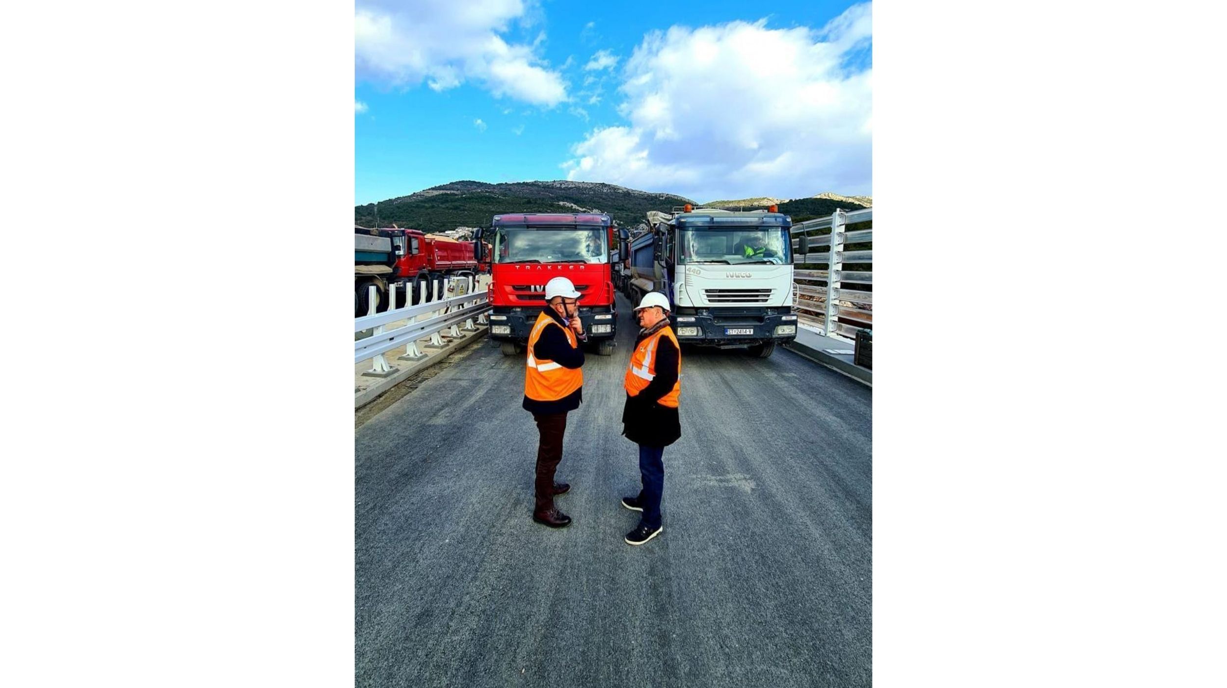 Load testing of the Pelješac Bridge begins