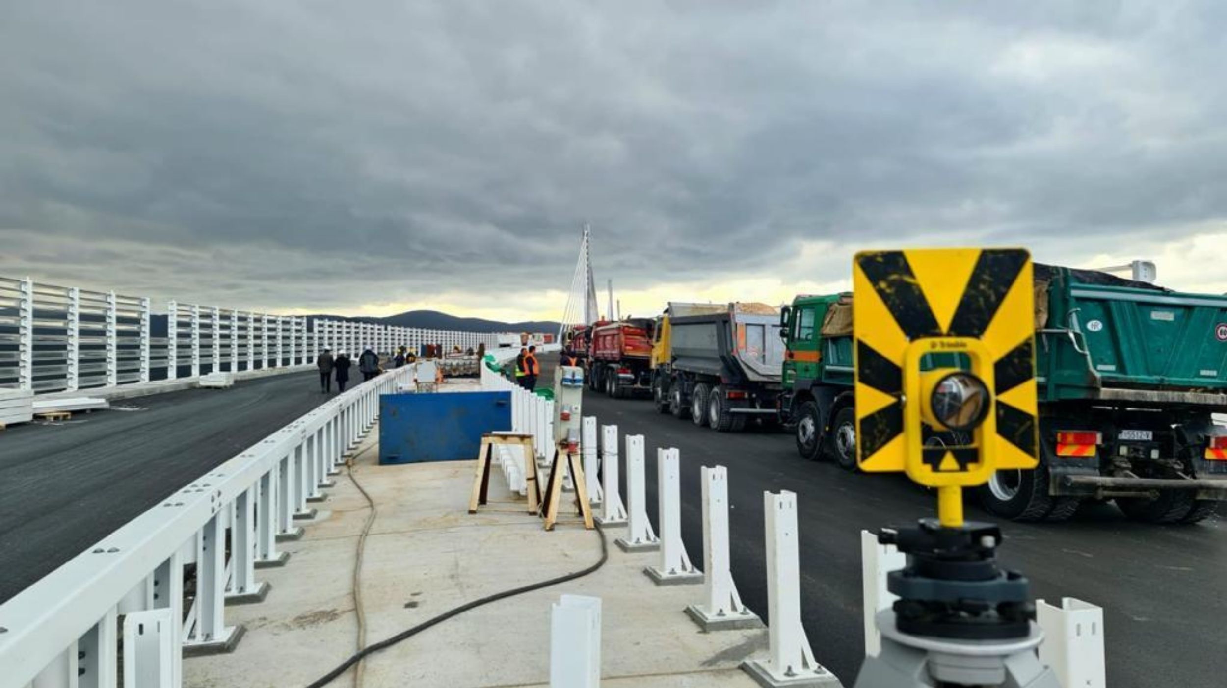 Load testing of the Pelješac Bridge begins