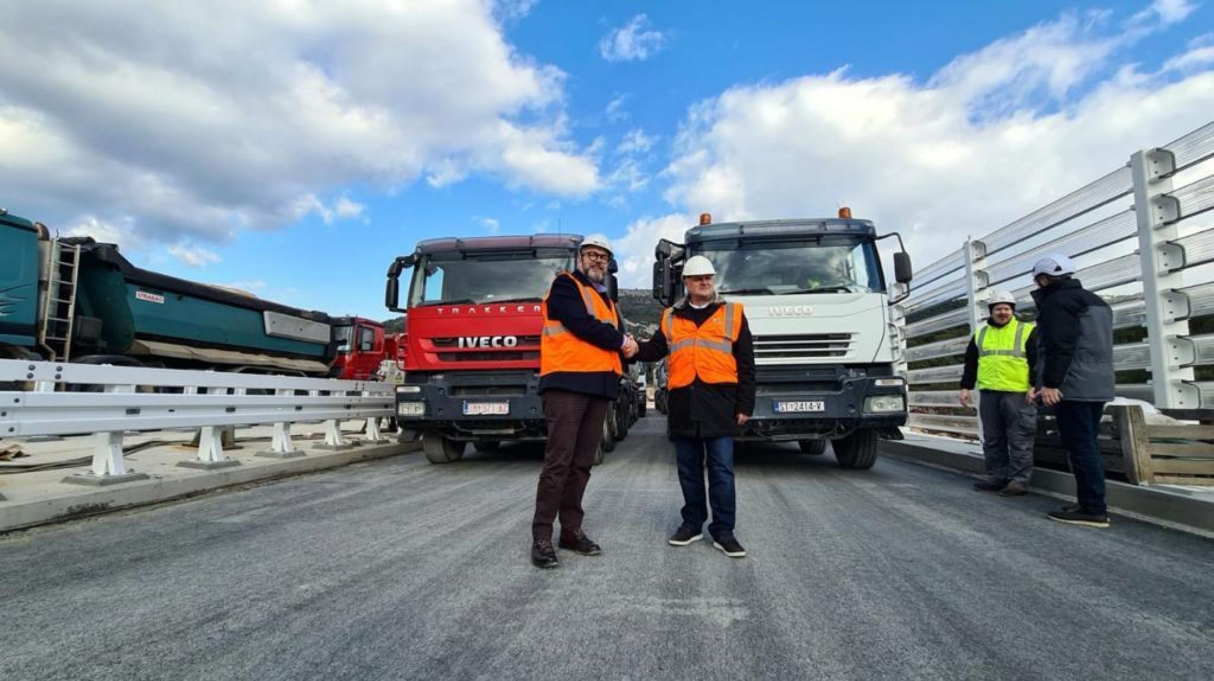 Load testing of the Pelješac Bridge begins
