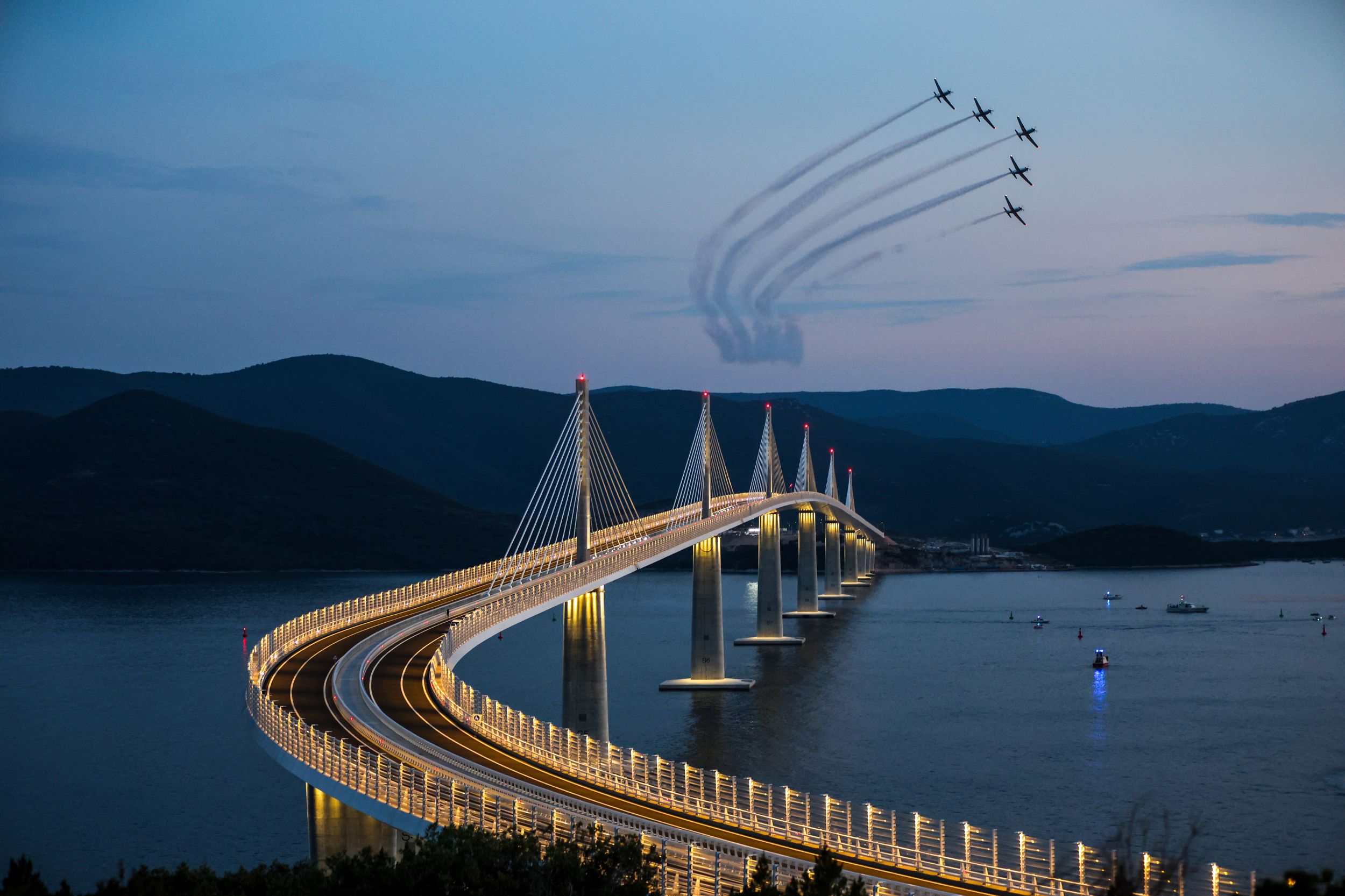 Pelješac Bridge is officially opened