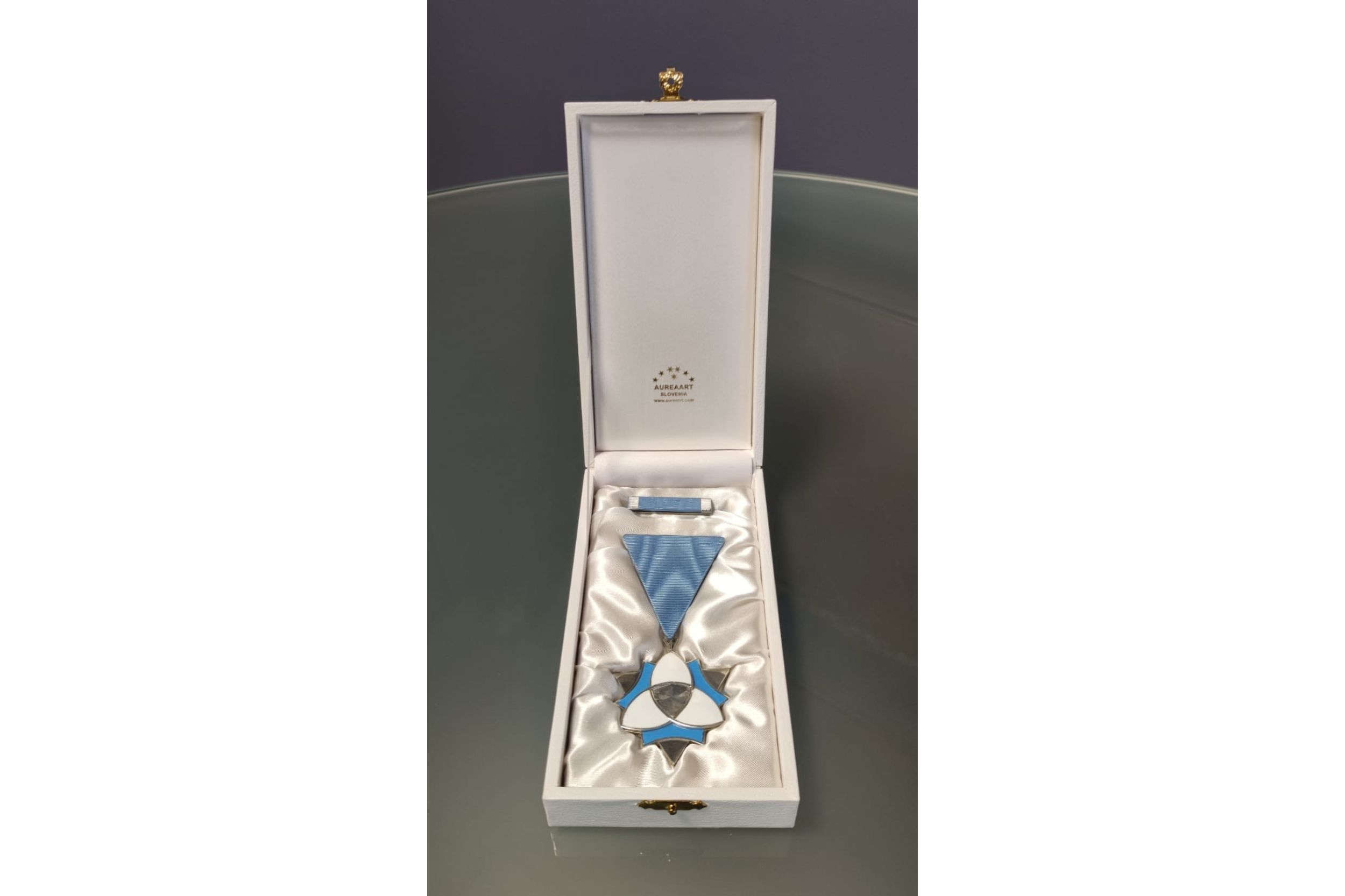 Marjan Pipenbaher received by the President of Slovenia a state award - the Silver Order of Merit