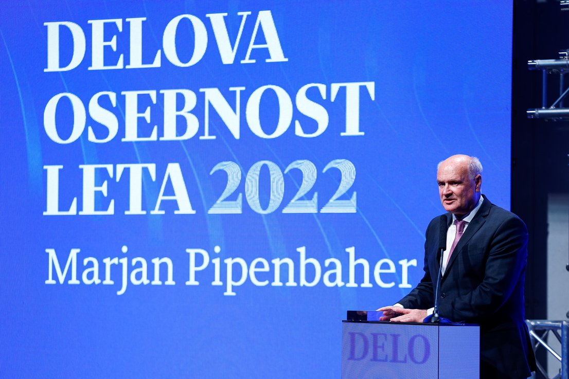 Marjan Pipenbaher is Delo Newspaper’s 2022 Person of the Year
