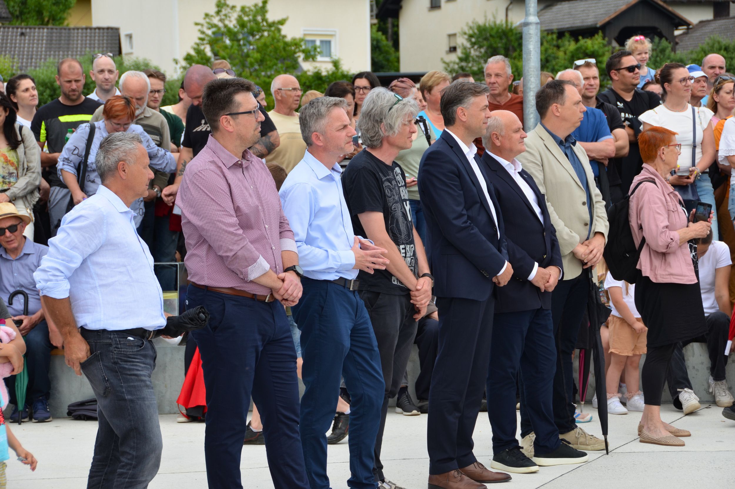 The Foot and Cycle Bridge in Irča vas officially open