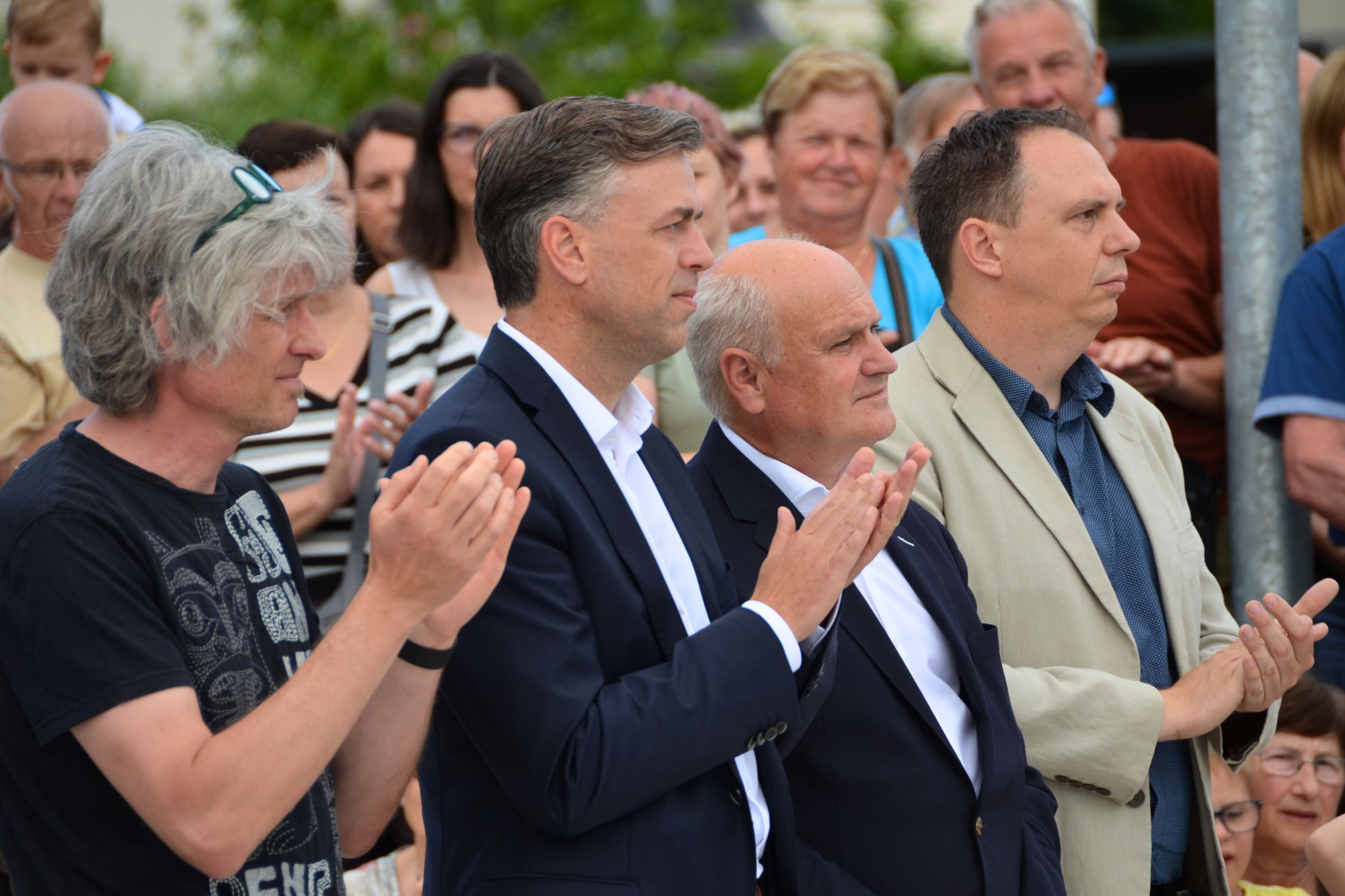 The Foot and Cycle Bridge in Irča vas officially open