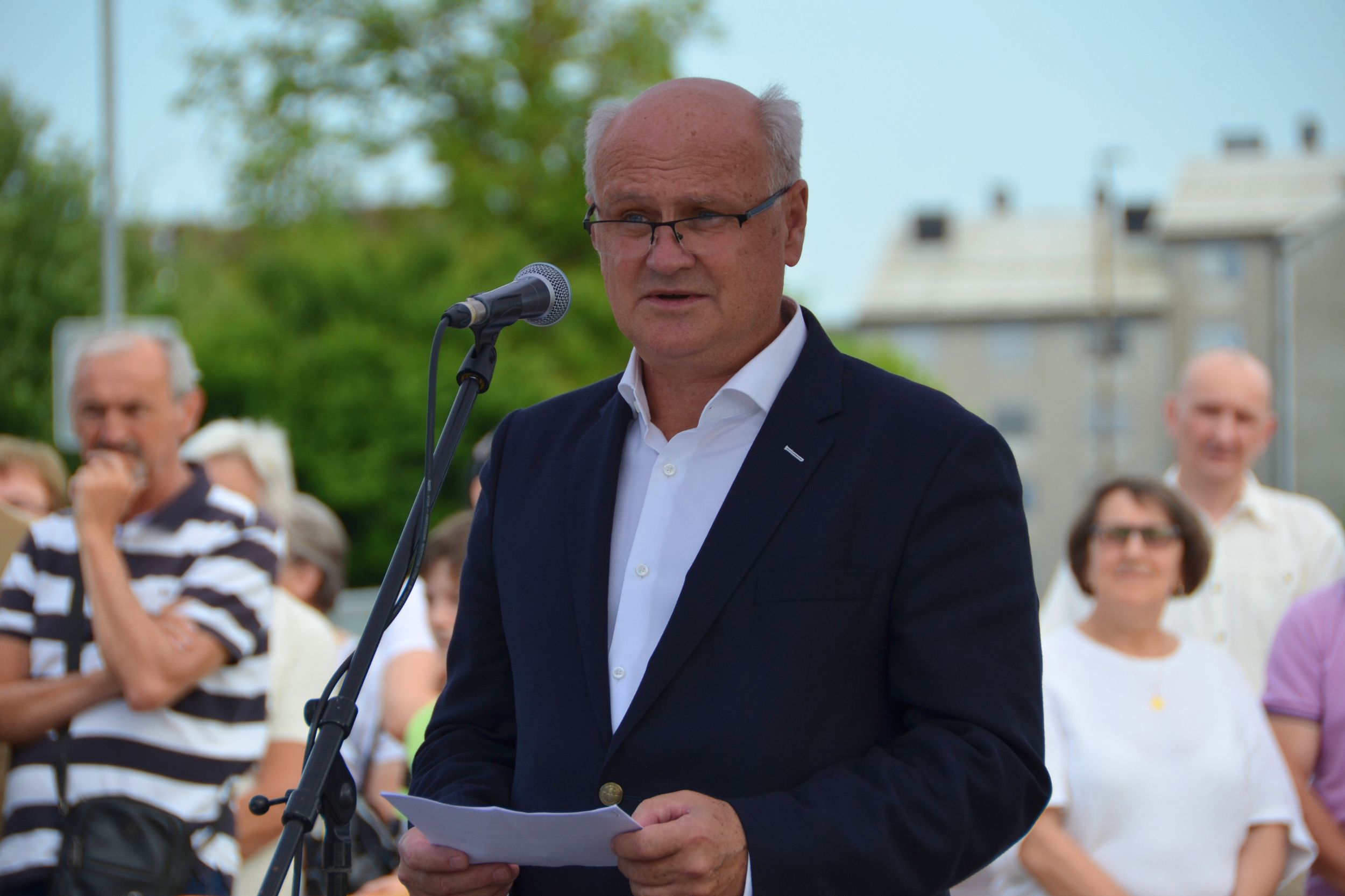 The Foot and Cycle Bridge in Irča vas officially open