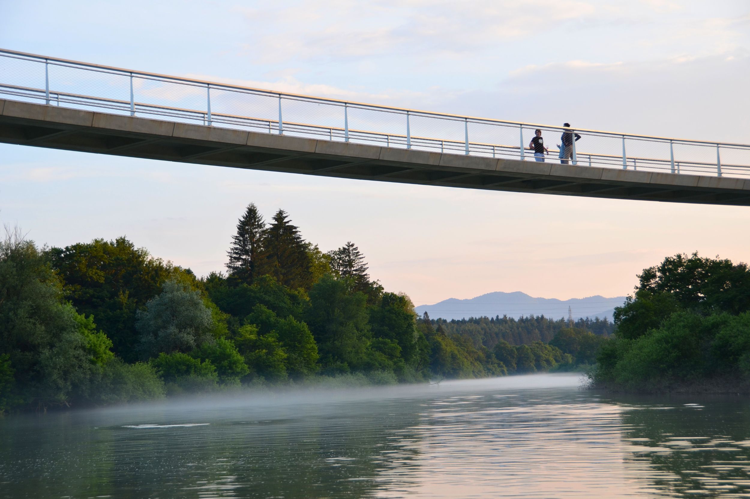 The Foot and Cycle Bridge in Irča vas officially open
