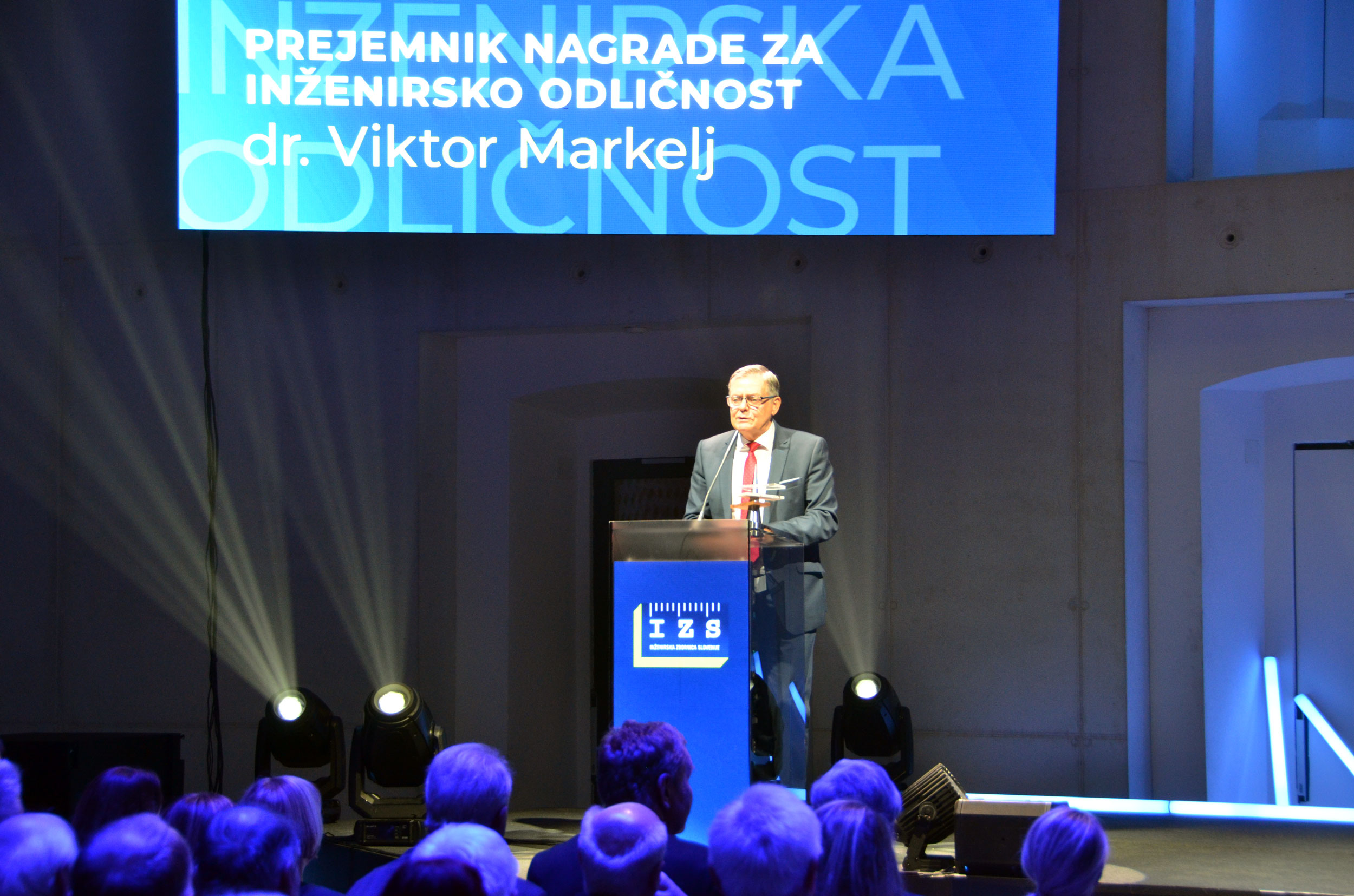 Dr. Viktor Markelj awarded for engineering excellence from the Chamber of Engineers of Slovenia