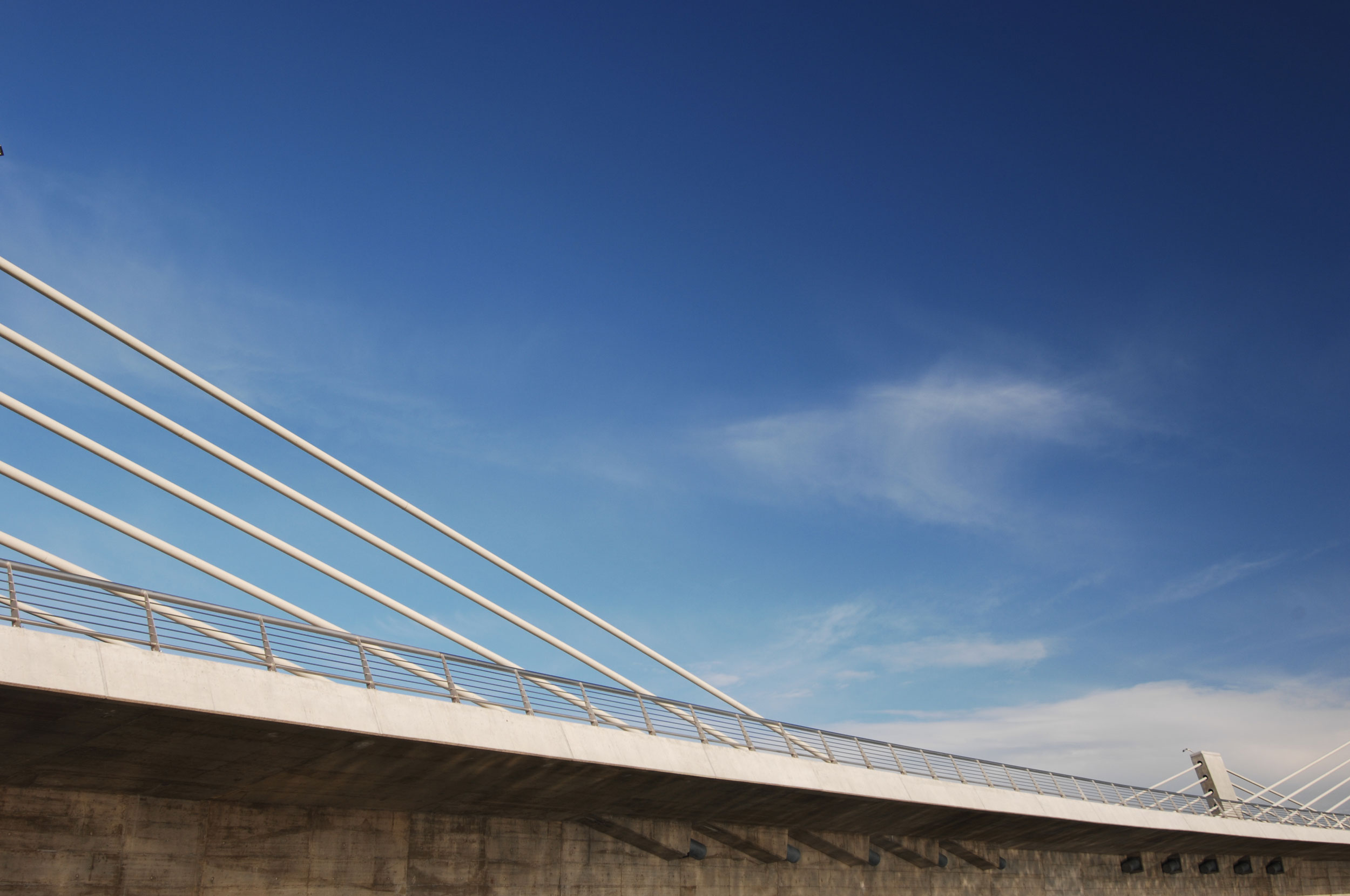Puh Bridge over Drava in Ptuj