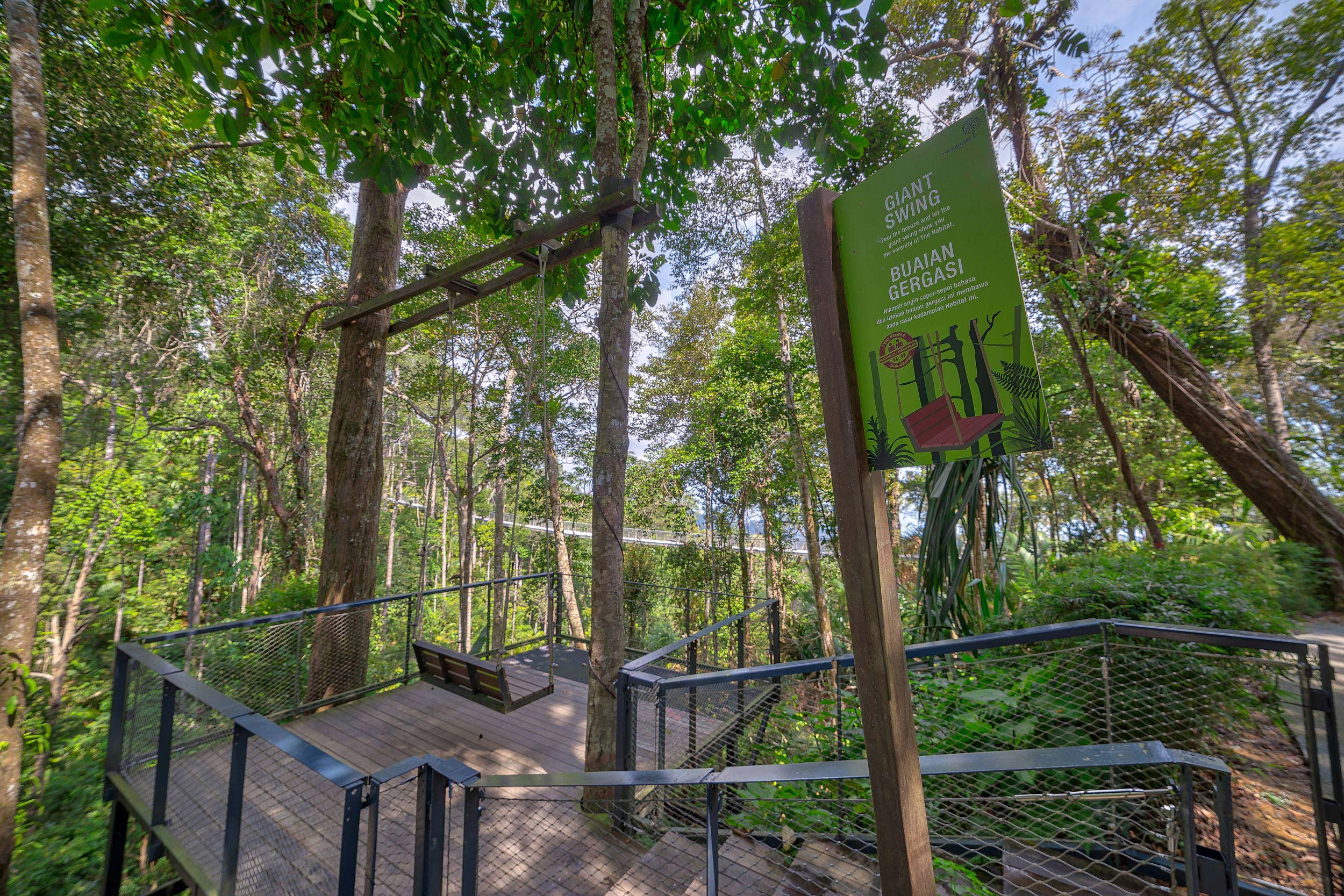 Most ˝Langur Way Canopy Walk, Penang˝