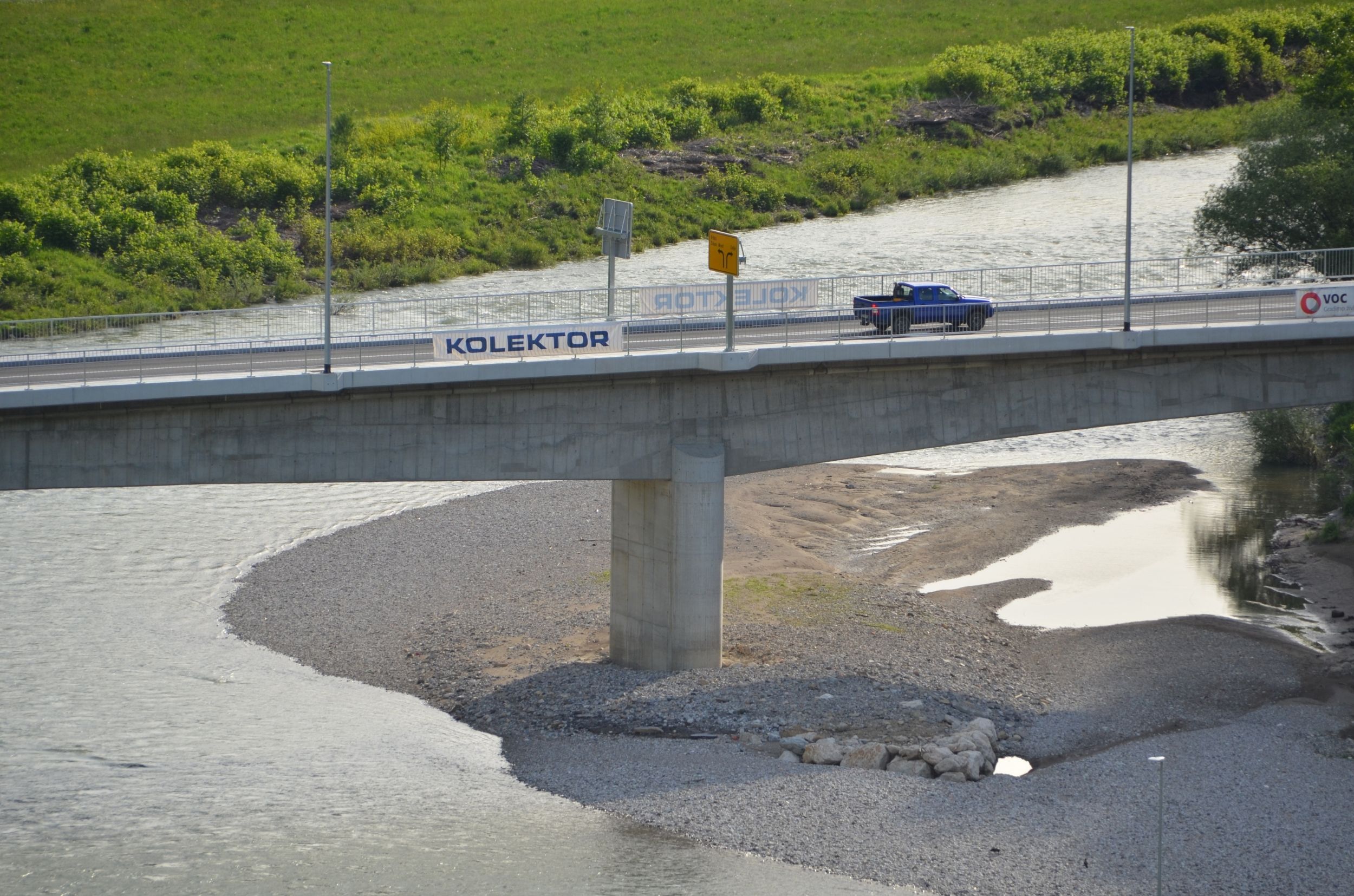 Bridge over Savinja in Laško