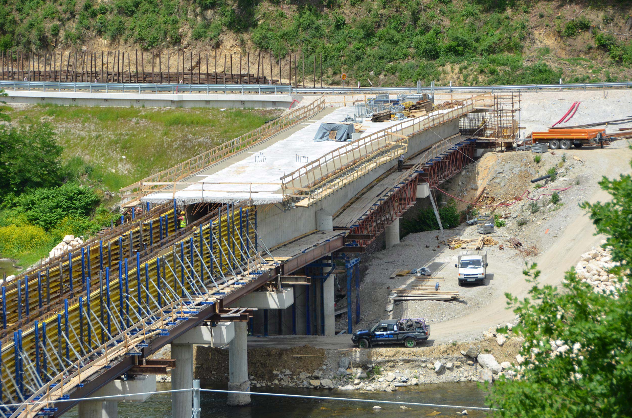 Bridge over Savinja in Laško