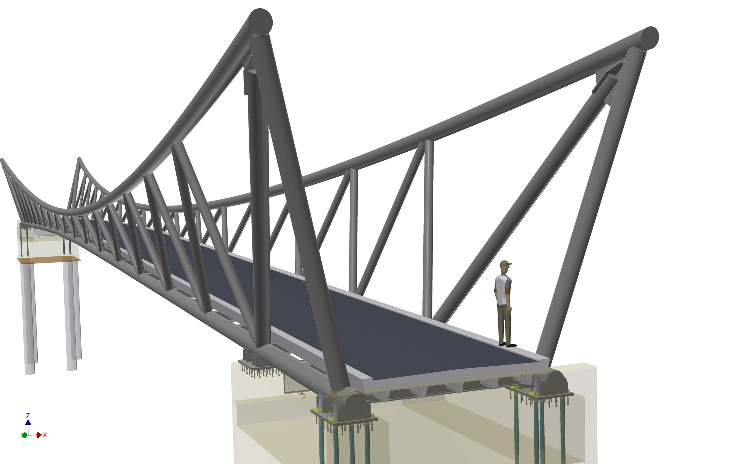 Footbridge Tremerje