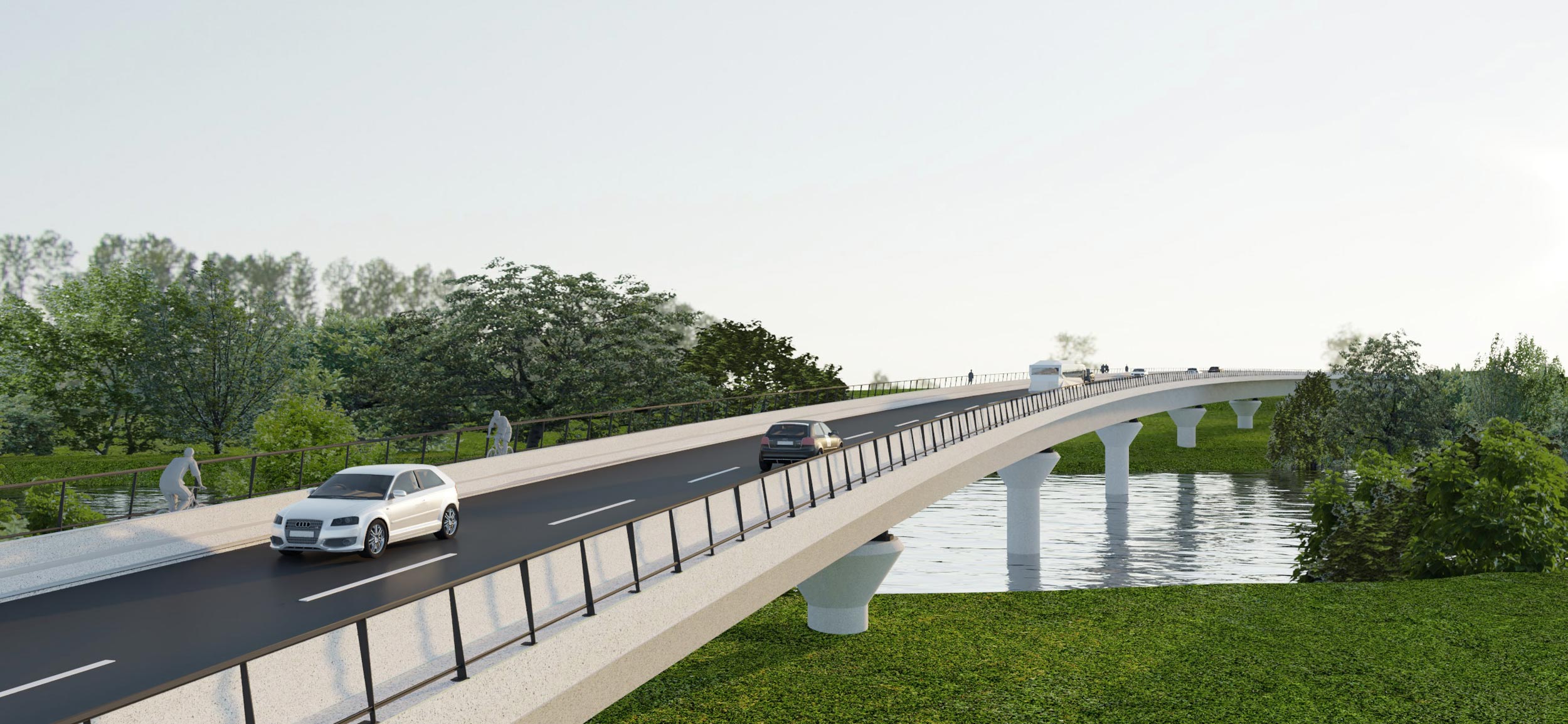 Bridge over Sava on Brežice bypass