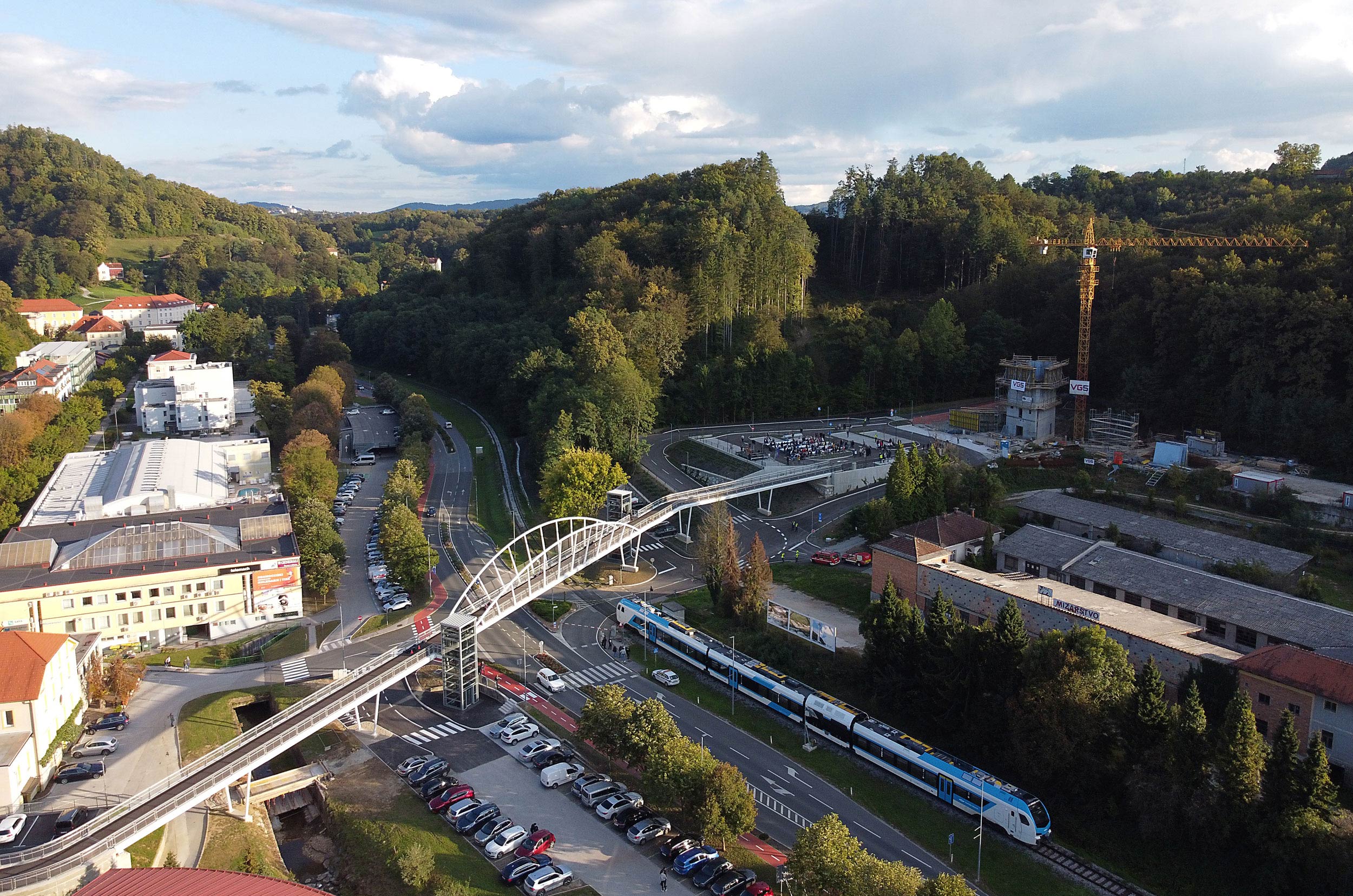 Overpass Sonce in Rogaška Slatina