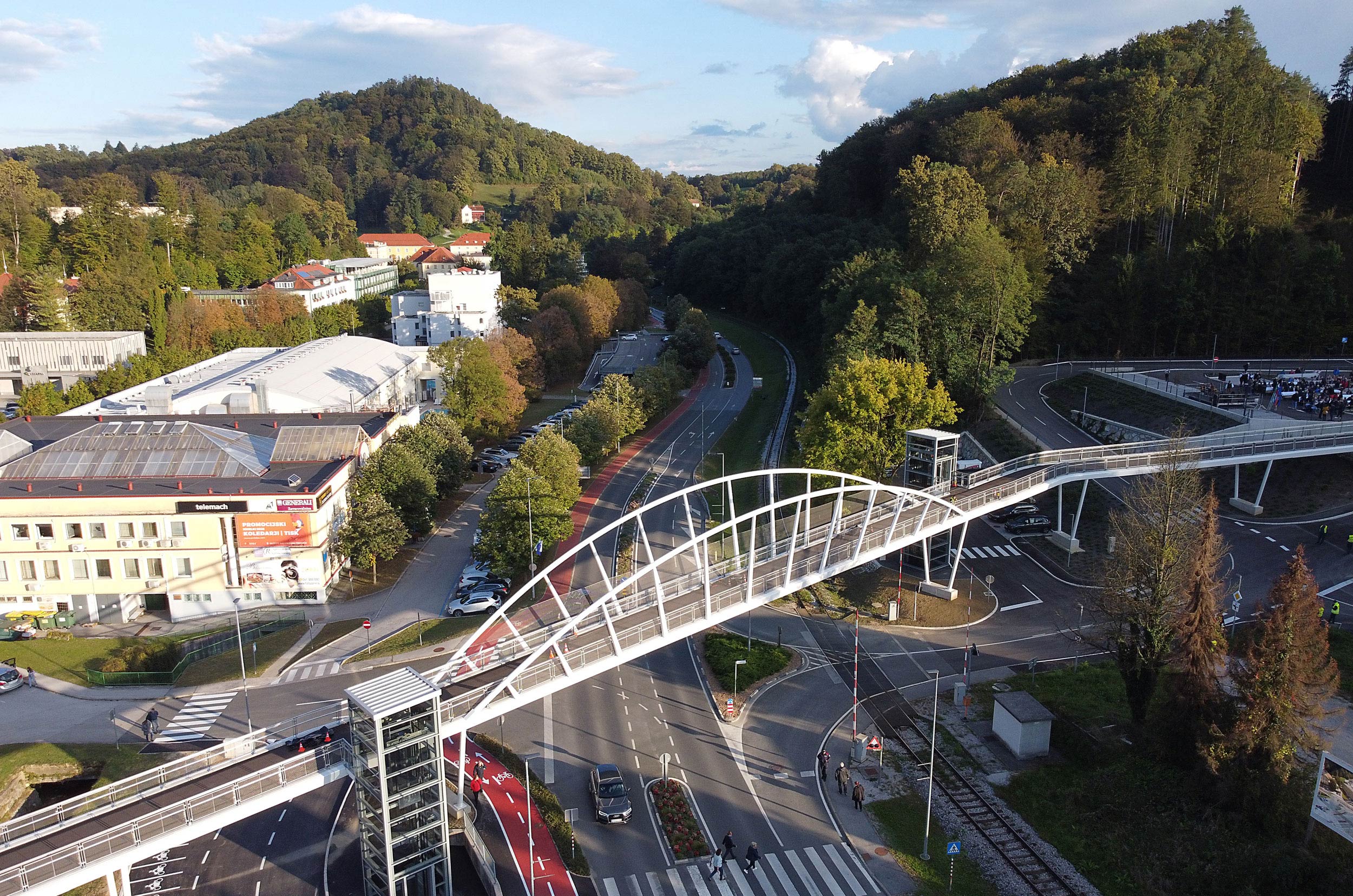 Overpass Sonce in Rogaška Slatina