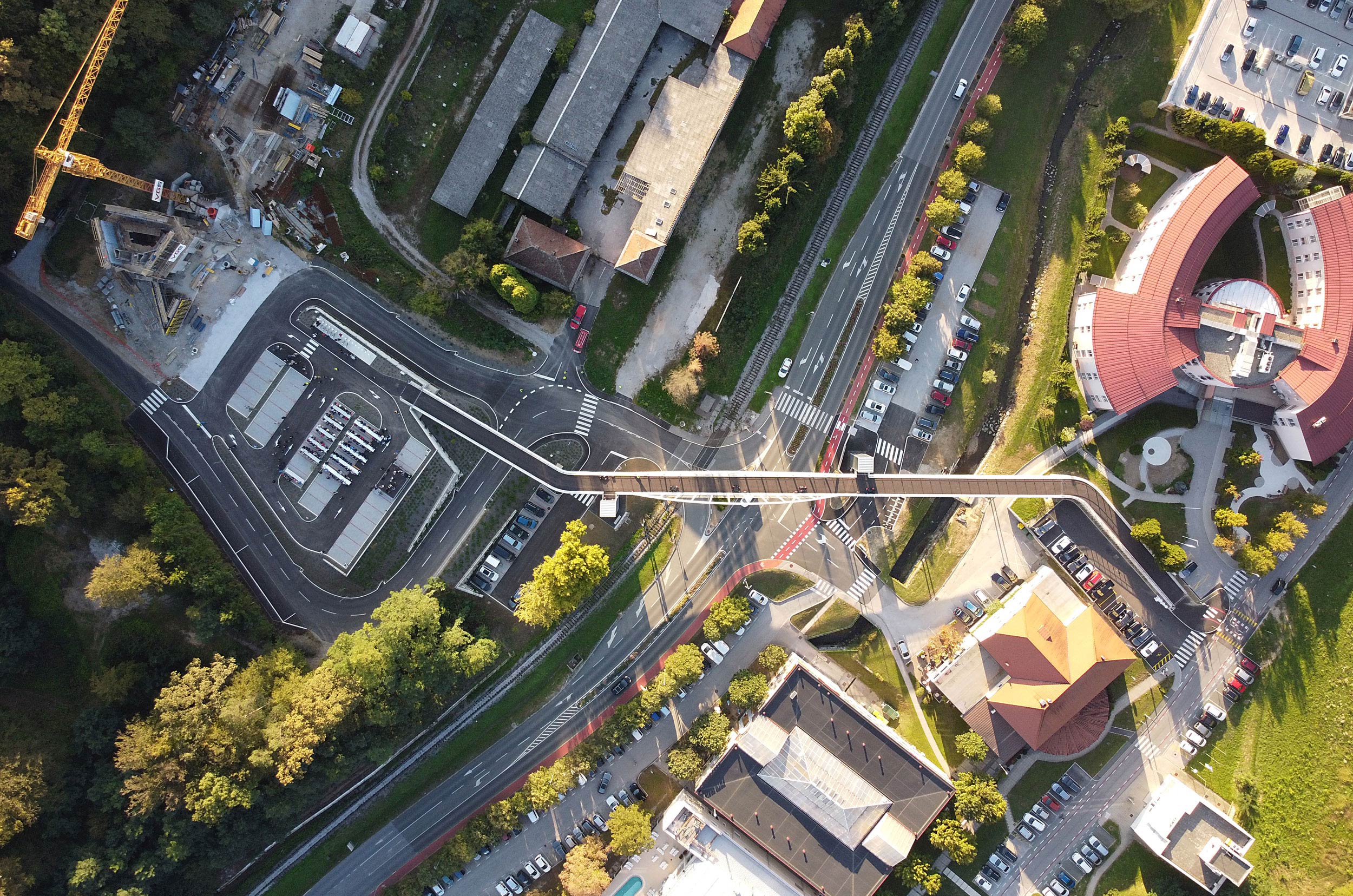 Overpass Sonce in Rogaška Slatina