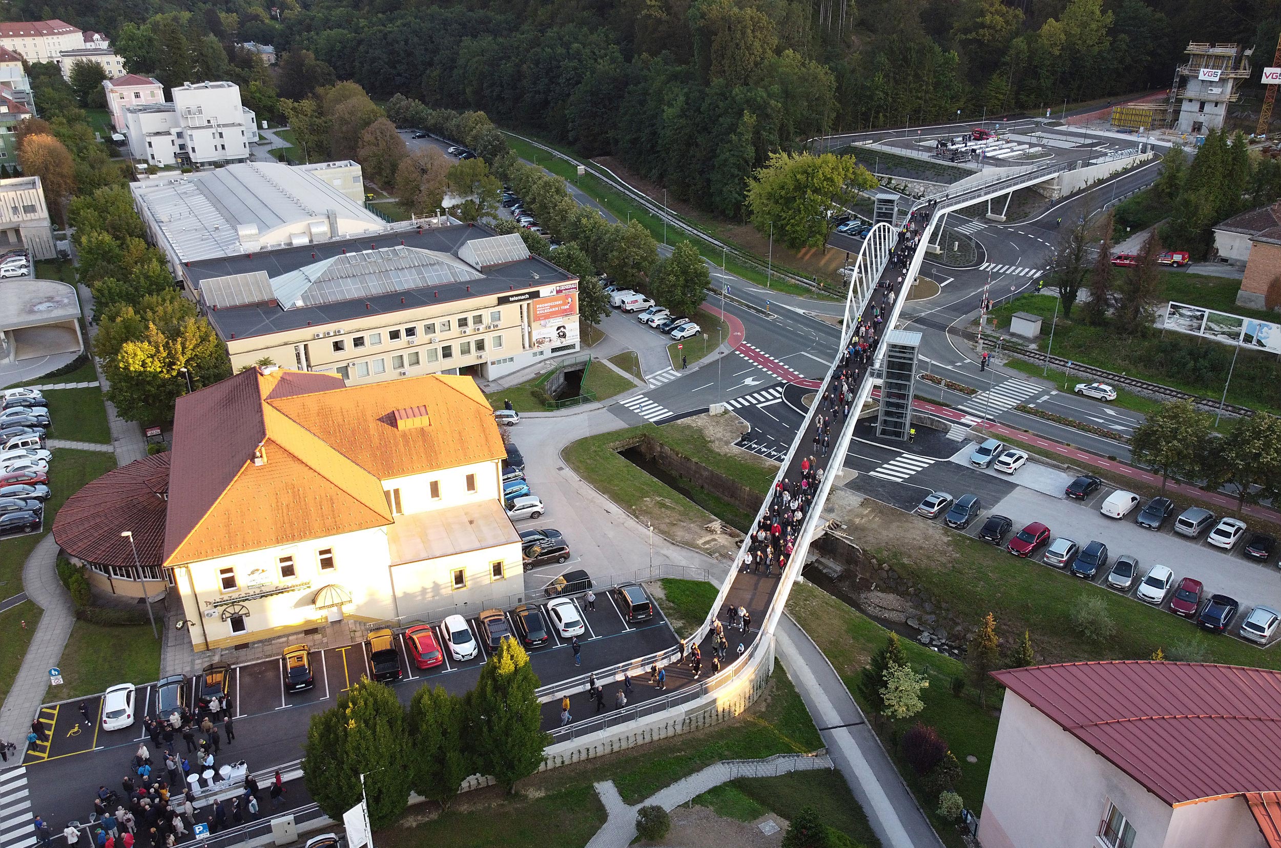 Overpass Sonce in Rogaška Slatina
