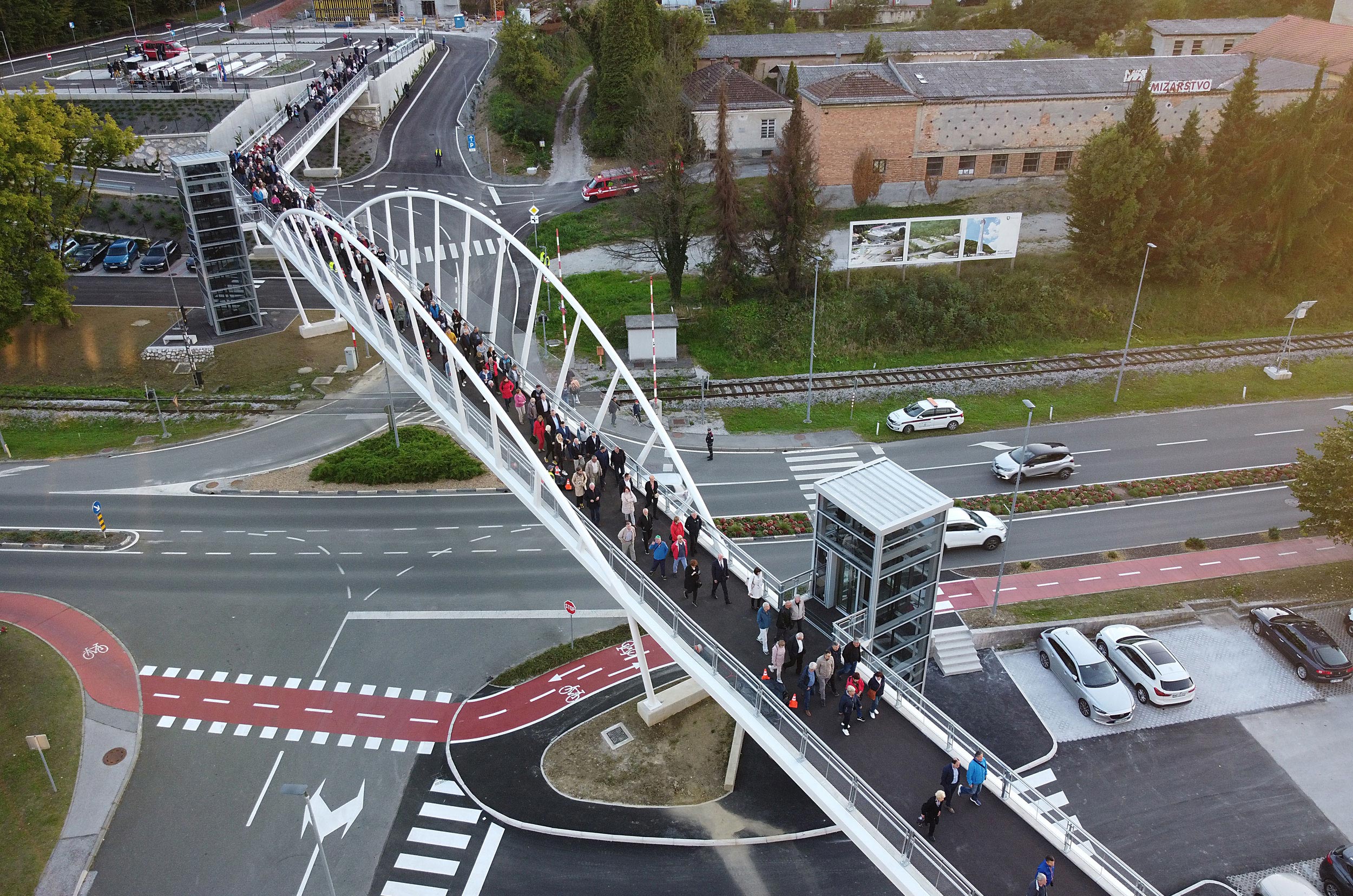 Overpass Sonce in Rogaška Slatina