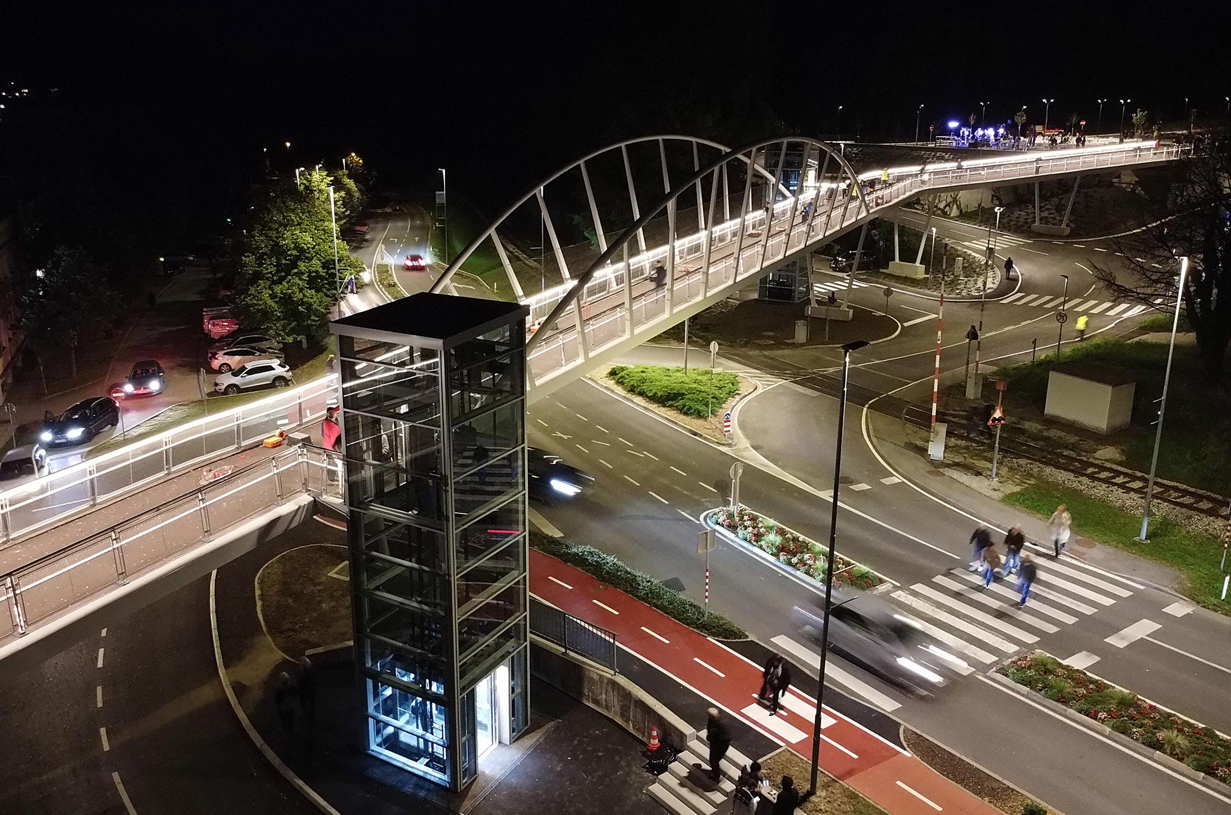 Overpass Sonce in Rogaška Slatina