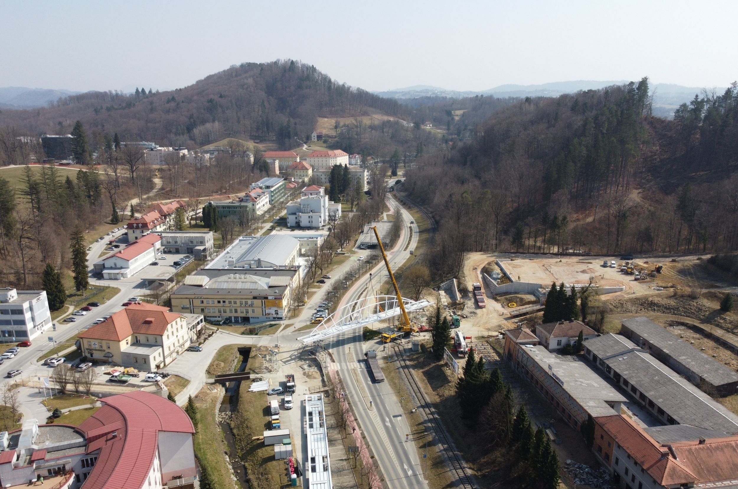 Overpass Sonce in Rogaška Slatina