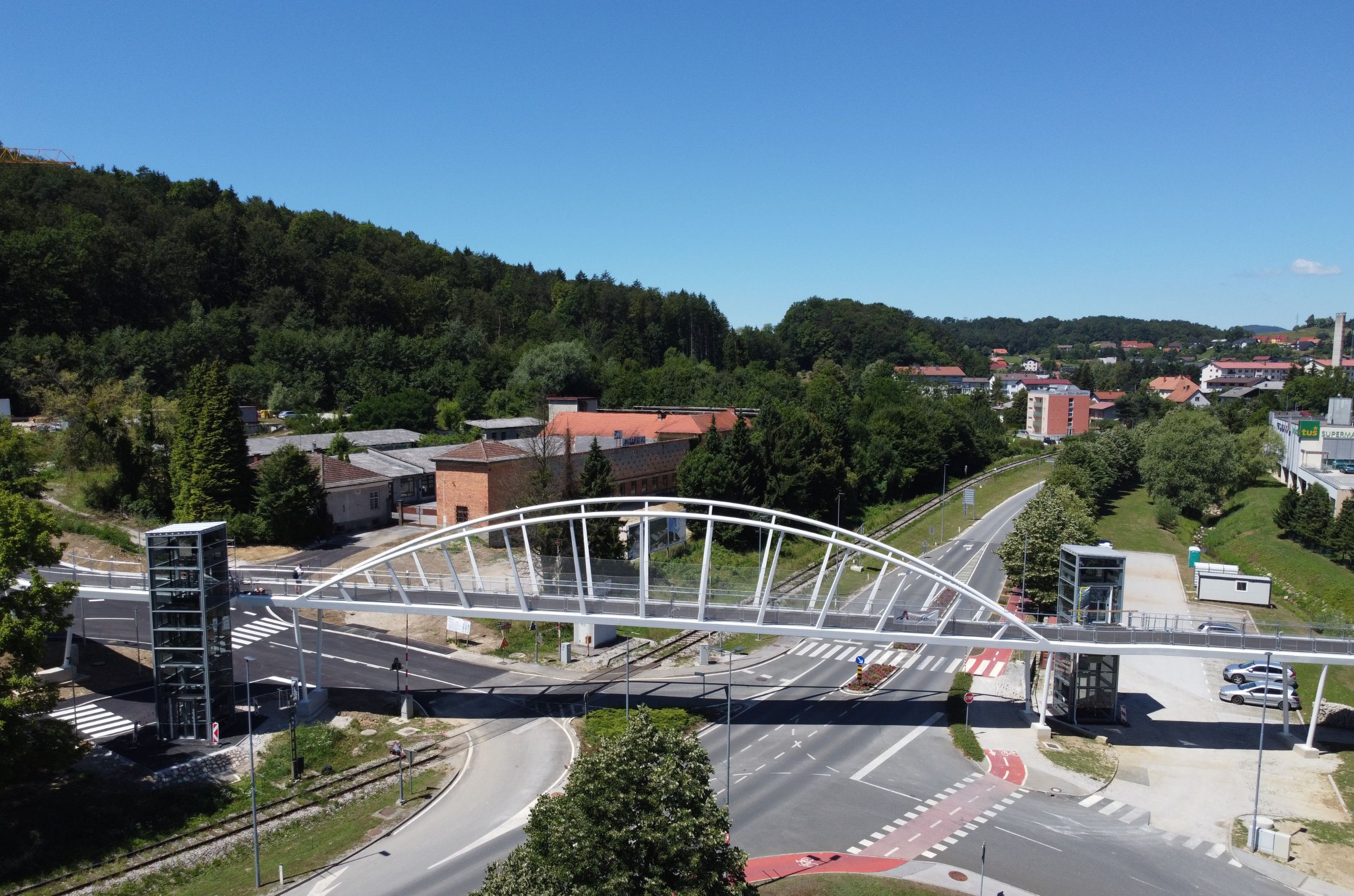 Overpass Sonce in Rogaška Slatina