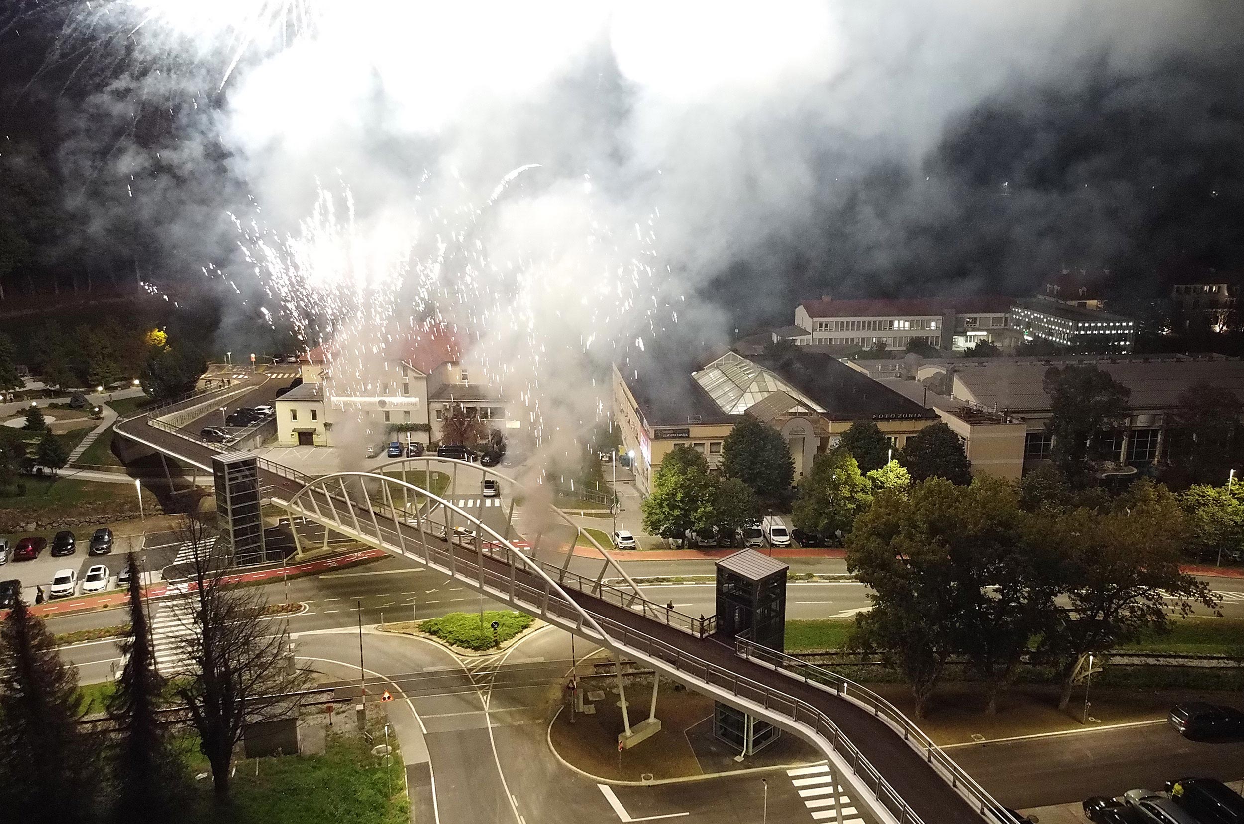Overpass Sonce in Rogaška Slatina
