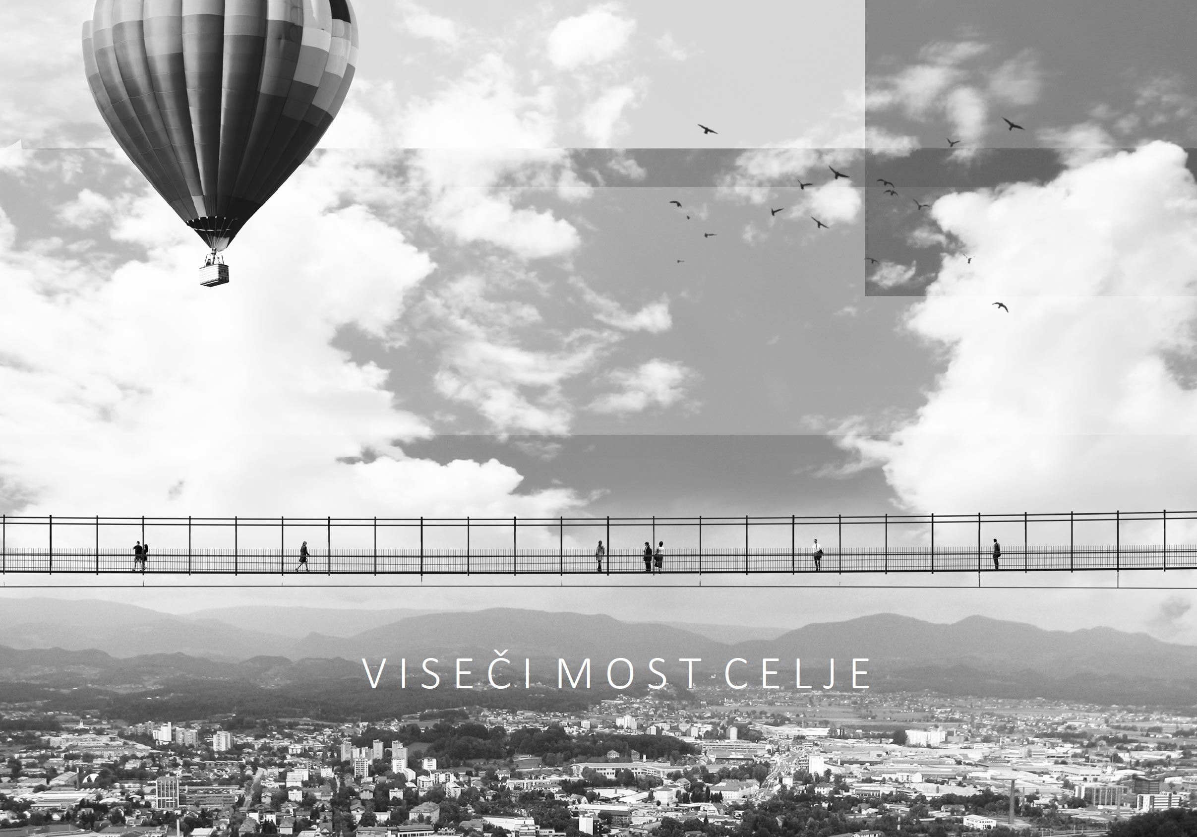 Suspension footbridge Celje